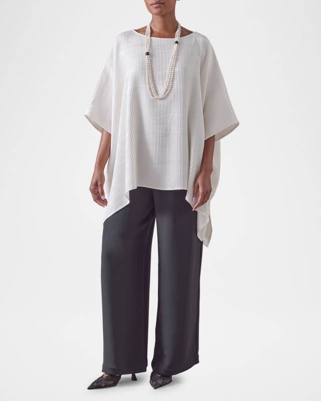 Longer-Back Scoop-Neck Kaftan (Mid Plus Length)